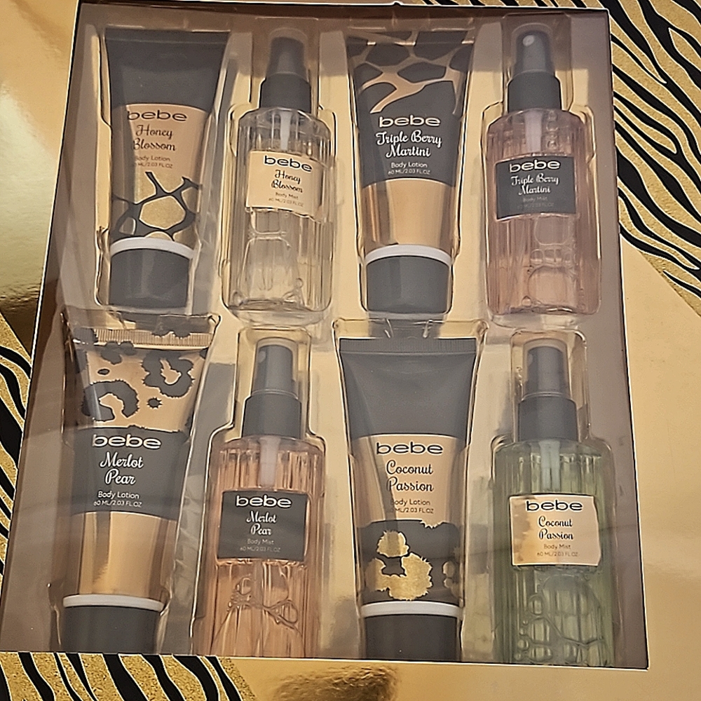 COPY - Bebe set of body mist and Lotion